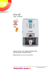 Bild von Bedienungsanleitung: Cino iC