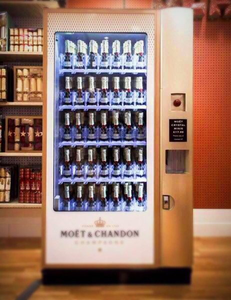 Champagner-Automat