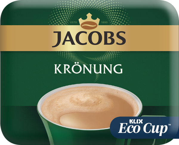 Bild von KLIX Jacobs Krönung Weiß (Eco Cup)