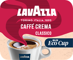 Bild von KLIX Lavazza Caffe Crema Schwarz (Eco Cup)