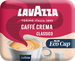 Bild von KLIX Lavazza Caffe Crema Weiß/Zucker (Eco Cup)