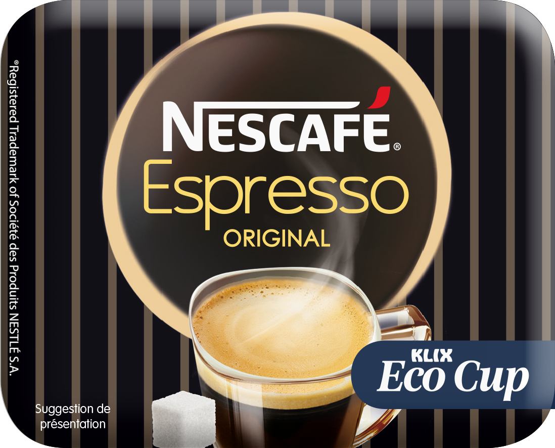 Bild von KLIX Nescafe Espresso mit Zucker (Eco Cup)