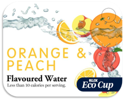 Bild von KLIX Fruchtgetränk Orange und Pfirsich (Eco Cup)