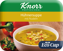 Bild von KLIX Knorr Hühnersuppe mit Nudeln (Eco Cup)