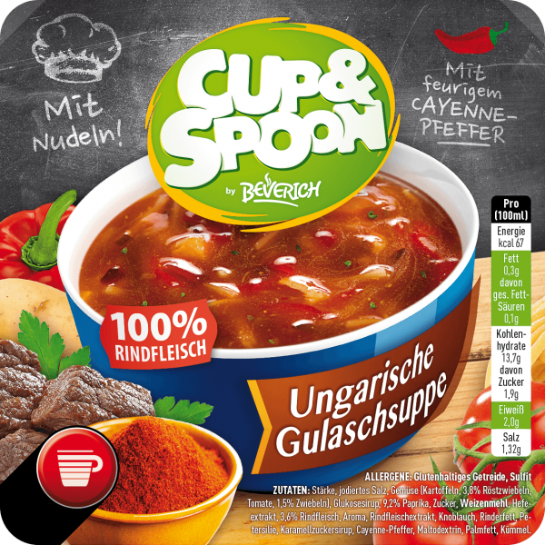 Bild von Cup & Spoon Ungarische Gulaschsuppe