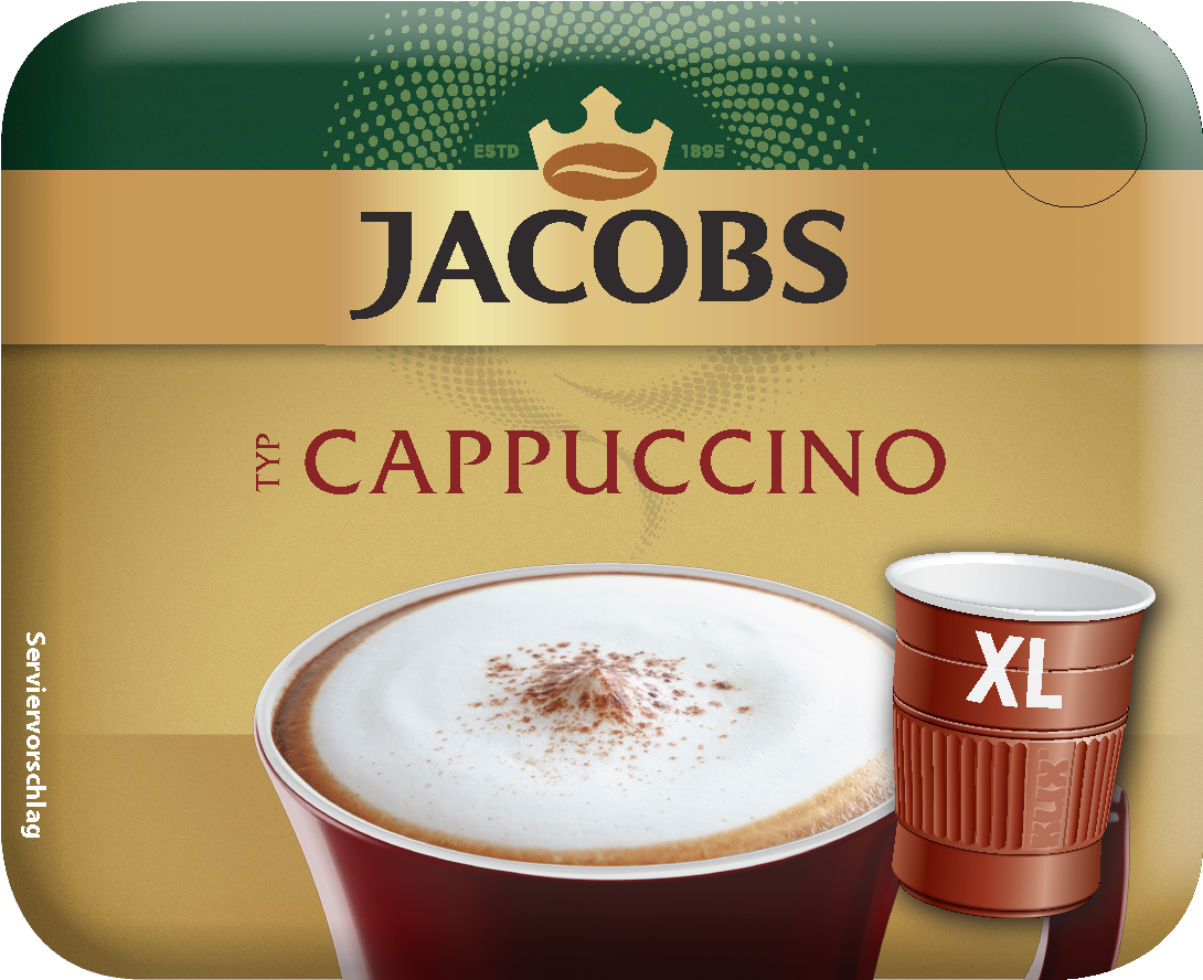 Bild von KLIX Jacobs Cappuccino (großer Becher)