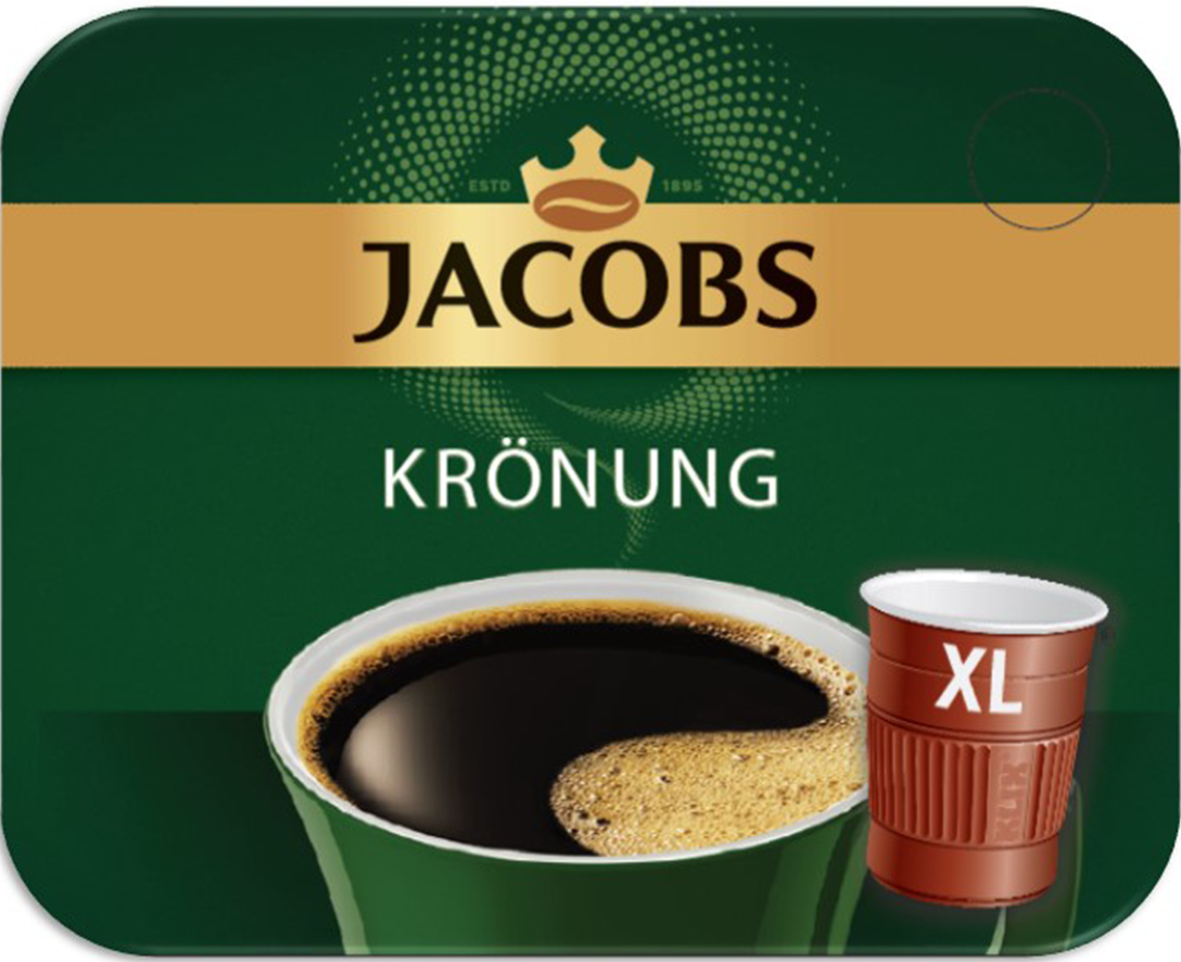 Bild von KLIX Jacobs Krönung Schwarz XL (großer Becher)