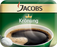 Bild von KLIX Jacobs Krönung Schwarz/Zucker