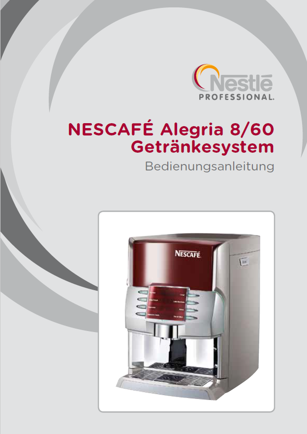 Bild von Bedienungsanleitung: NESCAFE Alegria