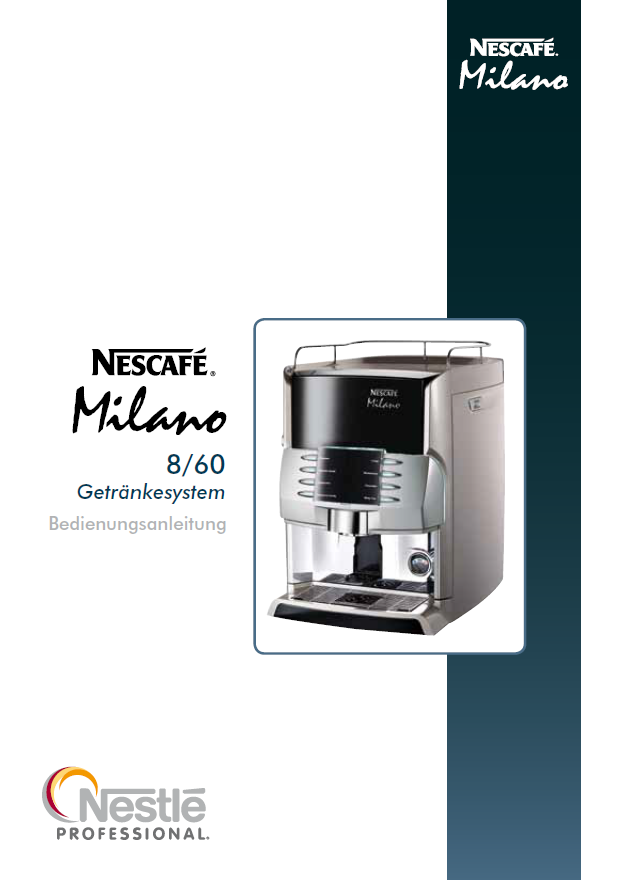 Bild von Bedienungsanleitung: NESCAFE Milano